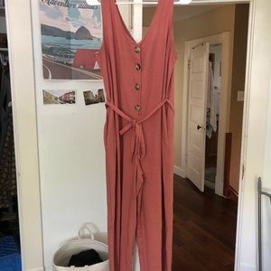 Button up jumpsuit